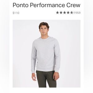 Vuori Crew Neck Pullover